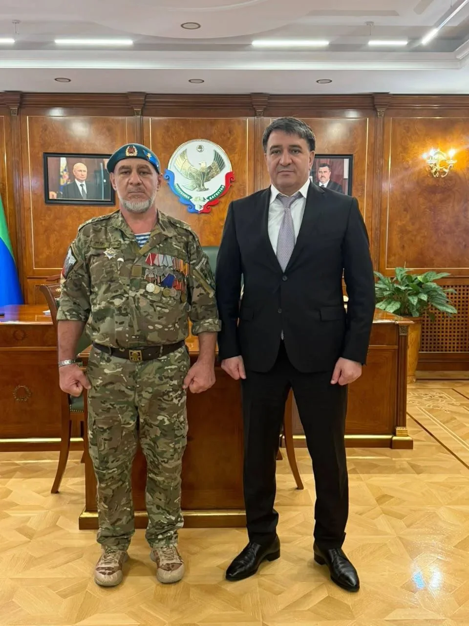 Джамбулат Салавов помог ветерану СВО Курамагомедову