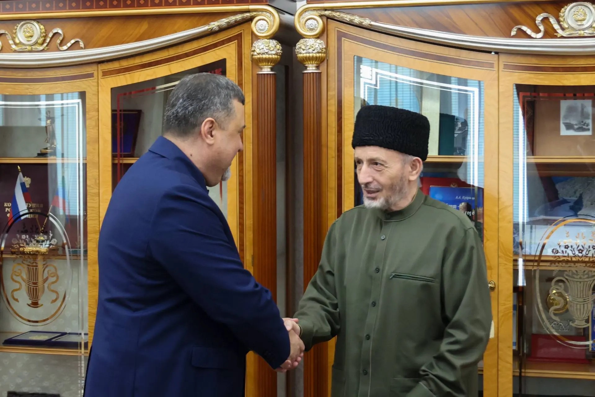 Ахмад-Афанди получил поздравления от руководителей Дагестана