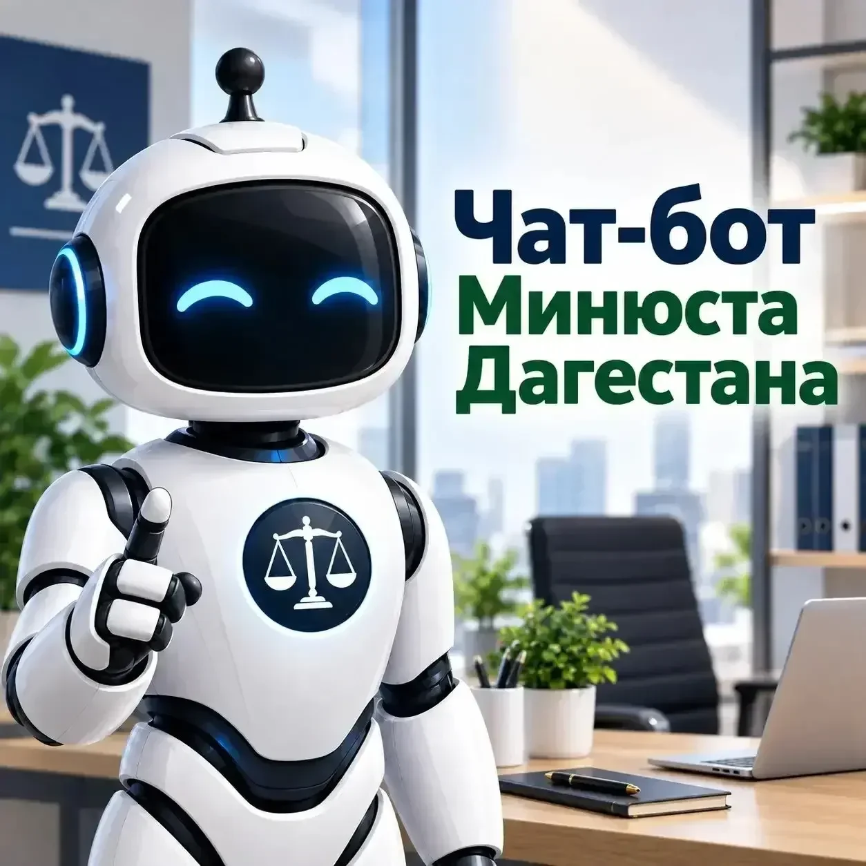 Чат-бот Минюста Дагестана: документы и приём