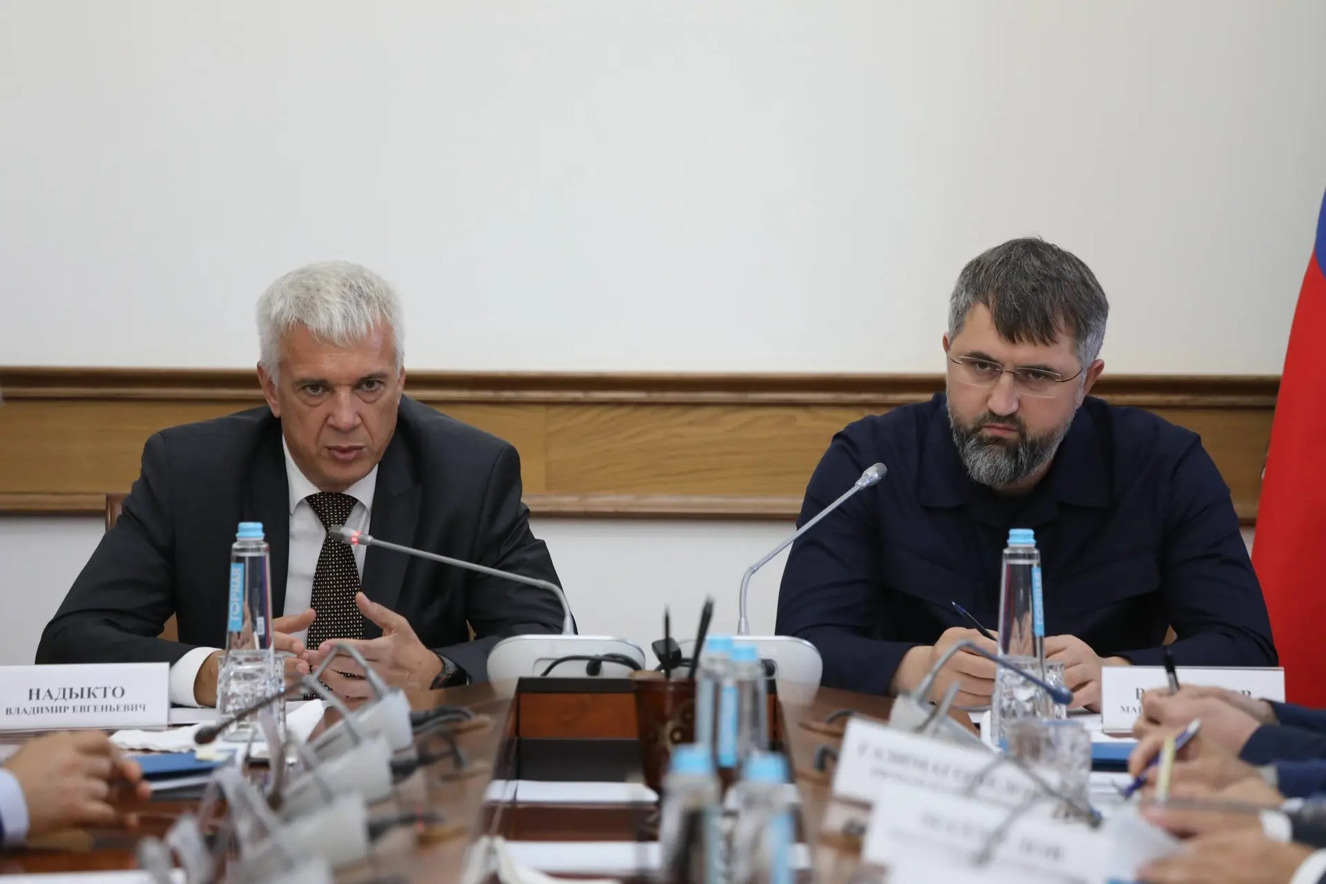 Магомед Рамазанов и Владимир Надыкто обсудят нацпроекты в Дагестане