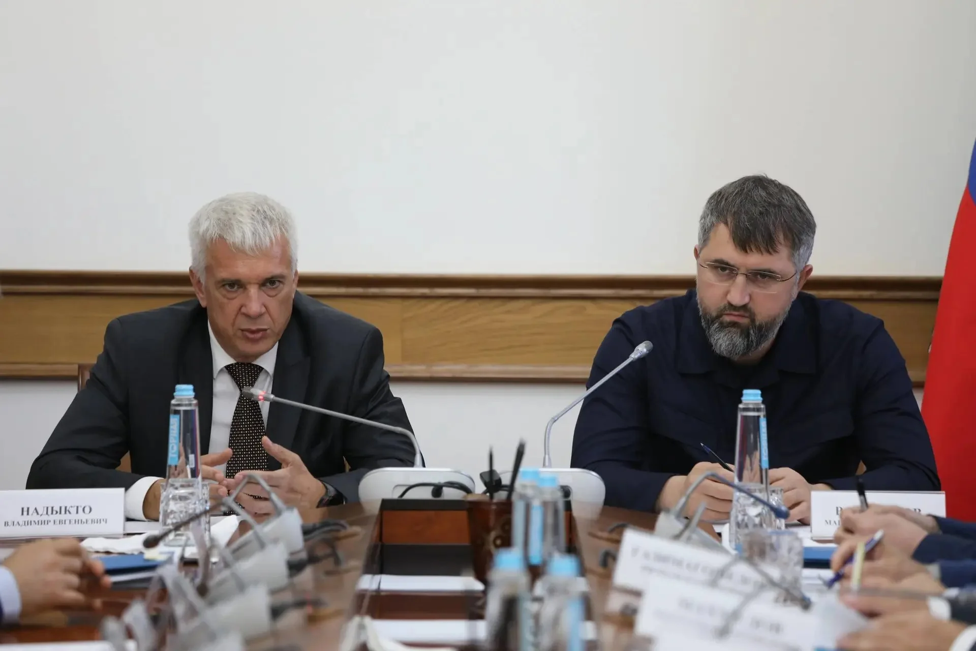 Магомед Рамазанов и Владимир Надыкто обсудят нацпроекты в Дагестане