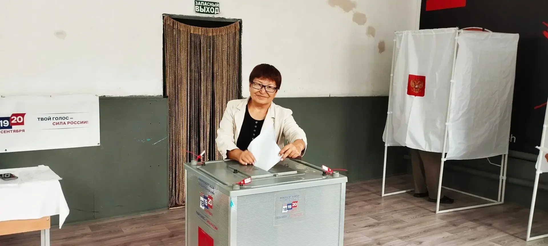 В Ногайском районе отметили высокую явку на выборах
