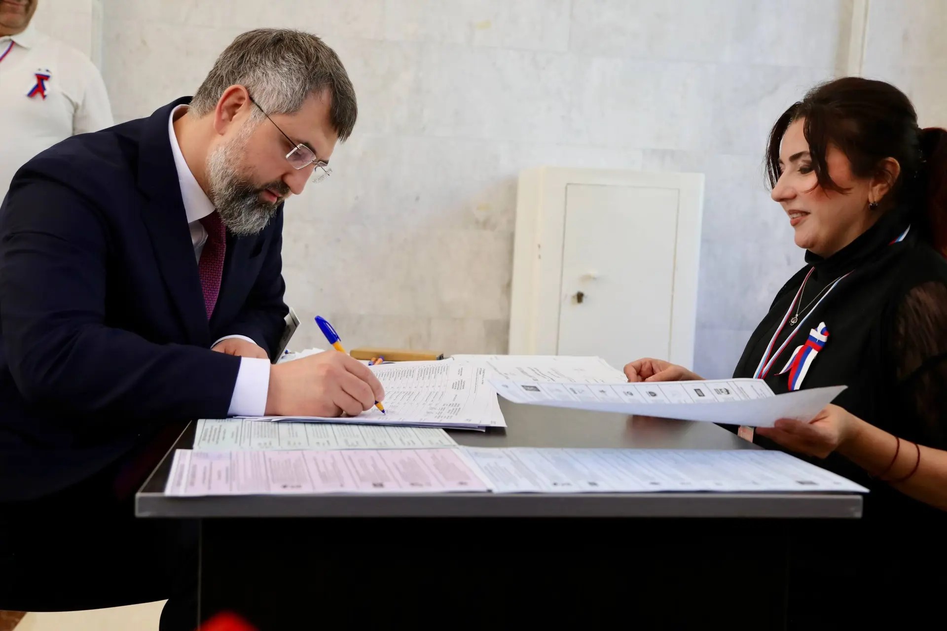 Магомед Рамазанов проголосовал на выборах в Дагестане