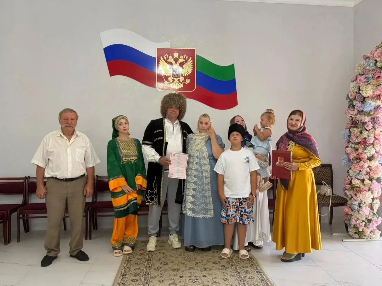 Брак гостей из Мордовии зарегистрировали в Избербаше