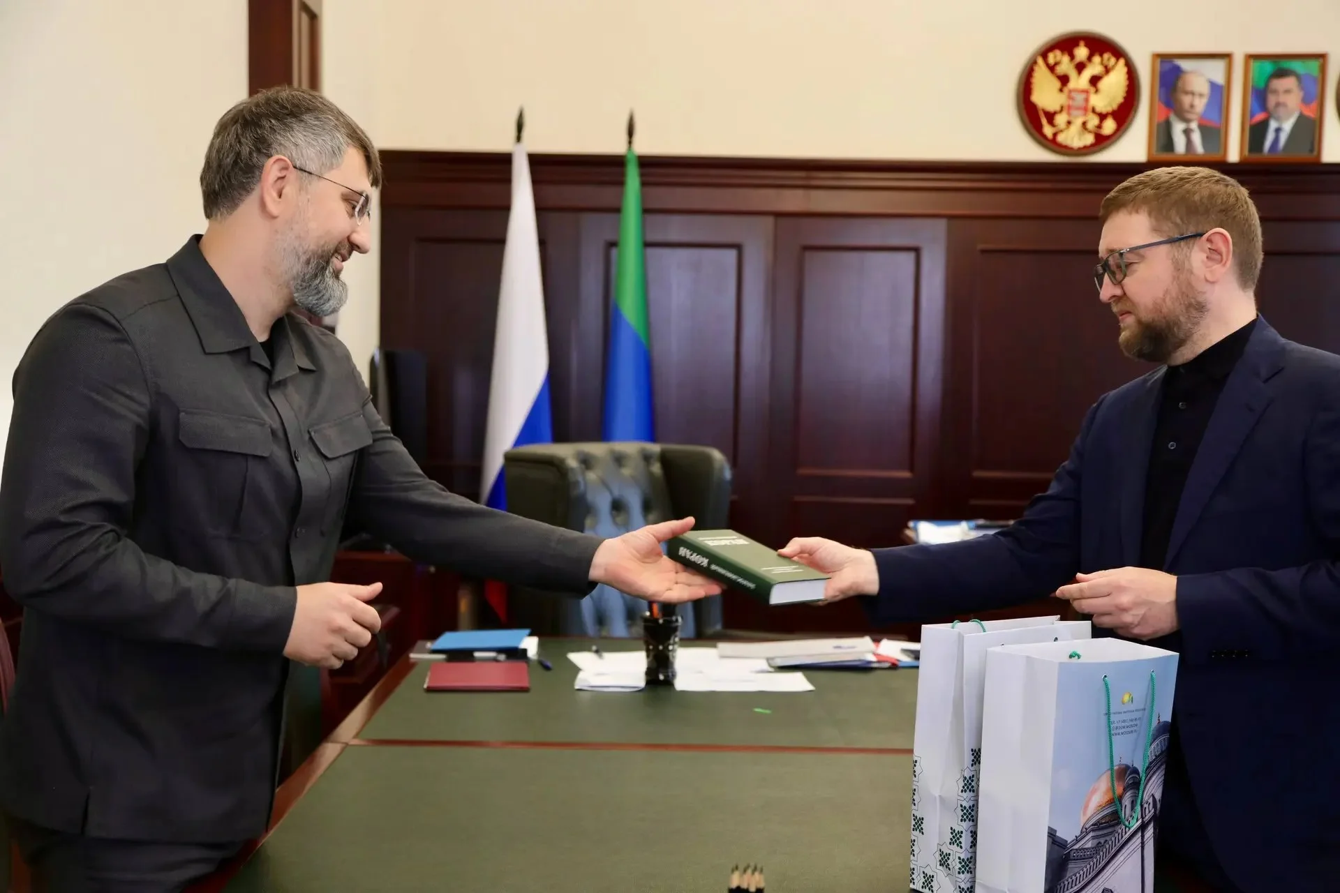 Магомед Рамазанов принял муфтия Москвы