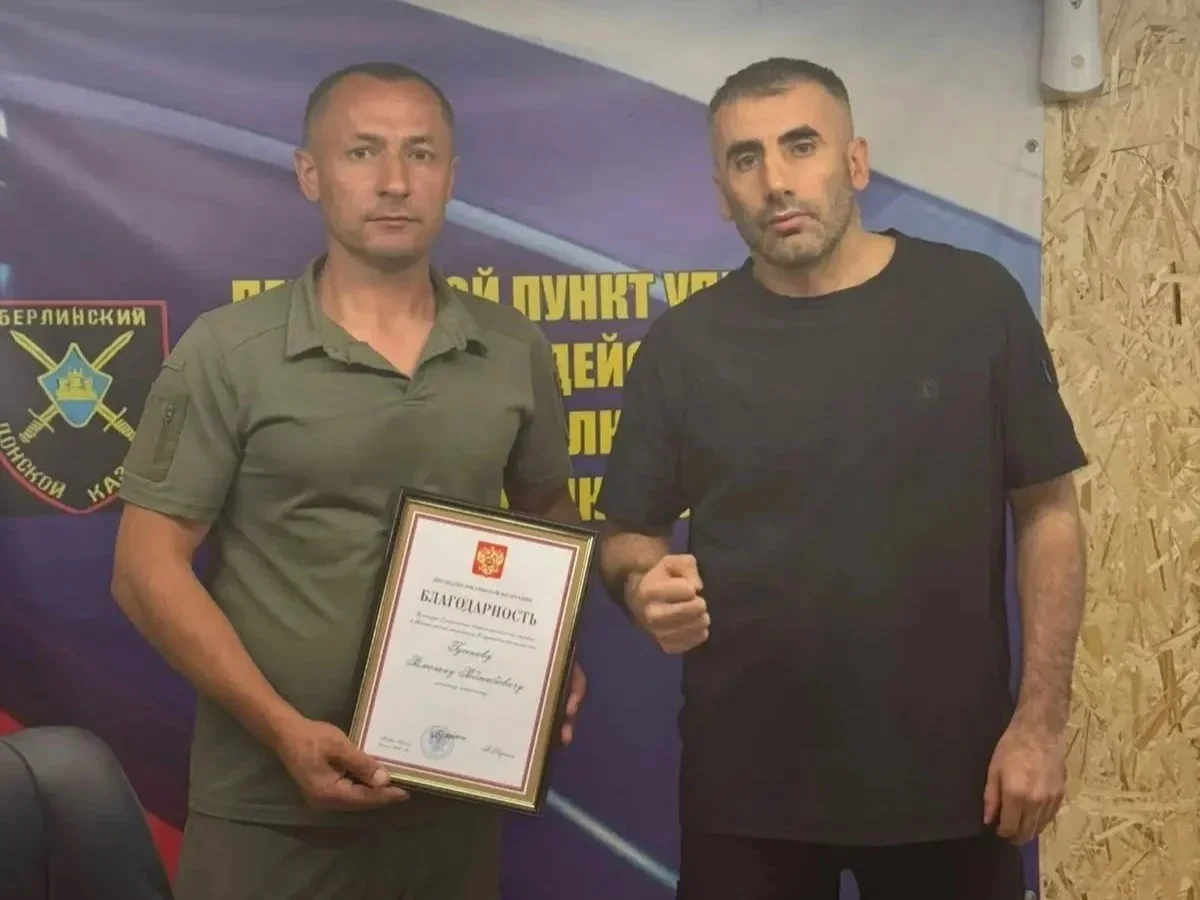 Офицер из Табасаранского района удостоен благодарности
