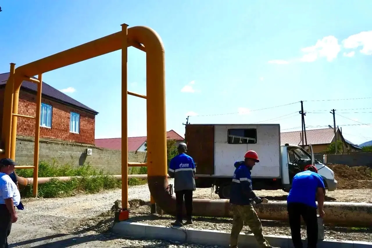 В Махачкале обновлён газопровод для новых абонентов