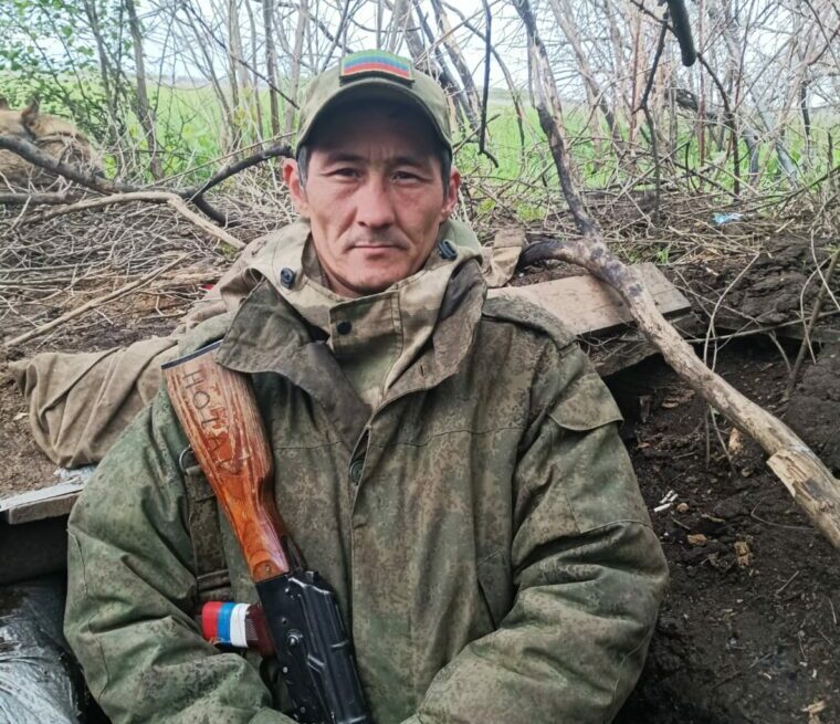 Участник СВО Солтанбий Балдиев воюет с гордым и доблестным позывным «Победа»