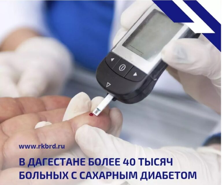 В Дагестане более 40 тысяч больных с сахарным диабетом. Врачи РКБ им. А.В.Вишневского рассказали о профилактике заболевания