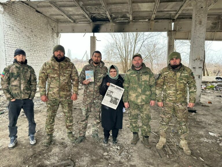 Из Ногайского района Дагестана военнослужащим в Запорожской области доставлены продукты