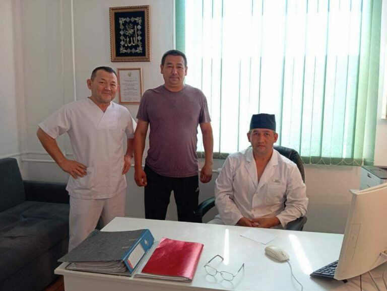 Врачи Ногайской ЦРБ поставили на ноги раненого участника СВО