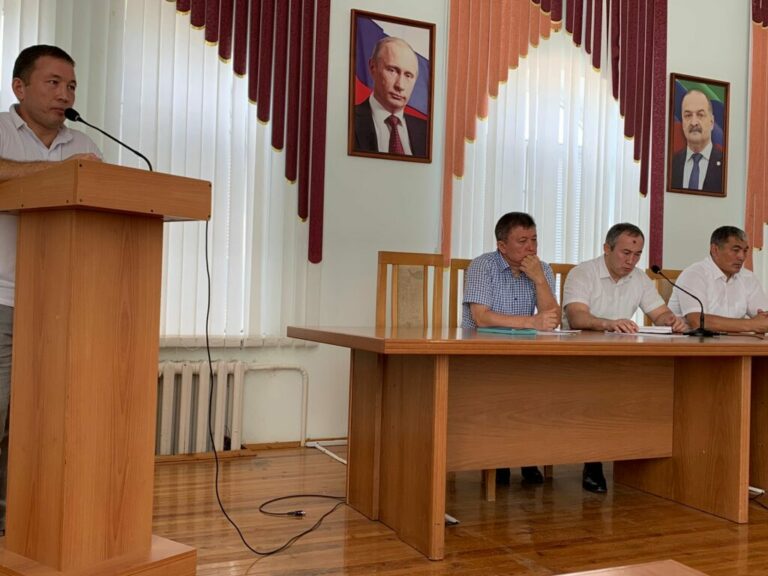В Ногайском районе обсудили вопросы контрактной службы в рядах Минобороны РФ