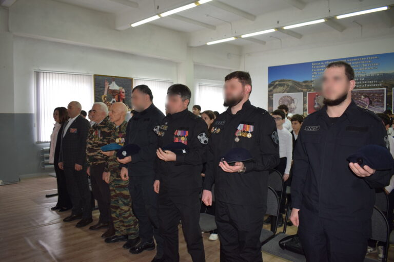 *Росгвардейцы Дагестана приняли участие в патриотическом мероприятии*