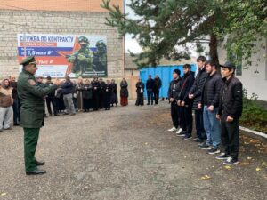 Левашинский район проводил новобранцев на службу в армию