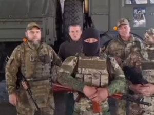 Батальон «Терек» получил зимнюю помощь от предпринимателя-фронтовика