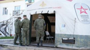 Мобильный пункт отбора на контрактную службу открылся в Казбековском районе