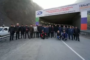 Первая в Дагестане противолавинная галерея открыта в горах