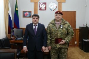 Командир Джамал Ильясов отмечен высокой государственной наградой