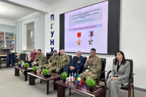 Бойцы СВО встретились со студентами Дагестана