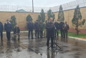 В Дербенте открыли баннеры на Стене Памяти в честь погибших участников СВО