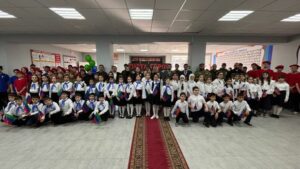 Шесть «Парт Героя» открыли в Избербаше, чтобы память о земляках жила в школьных стенах