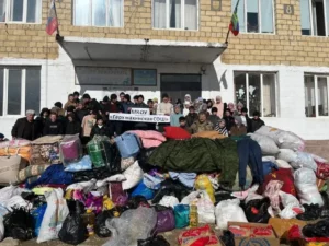 В школе Герхмахи собрали помощь для бойцов СВО