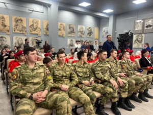 Фильм о героях СВО «По праву памяти» представили в Музее боевой славы