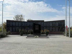 В селе Юбилейное открыли мемориальный комплекс в честь бойцов СВО