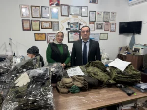 Осман Булатов поблагодарил швей «Невидимого Фронта 05» за помощь бойцам