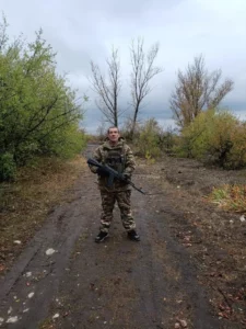 Житель Каякента сражается на передовой и награждён медалью за храбрость