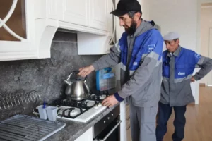 В Сулейман-Стальском районе обновили газовые сети