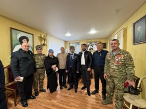 Мухтарпаша Умаханов встретился с участниками СВО из Казбековского района