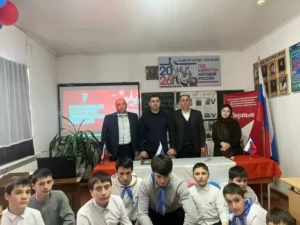 Ветеран СВО встретился с учениками Лакинской школы