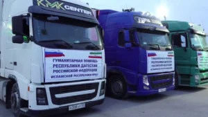 Дагестан протянул руку помощи Ирану: 150 тонн гуманитарного груза