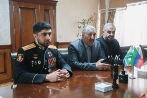 Хантемир Султанов встретился с главой Дербентского района