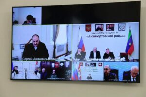 Сергей Меликов поблагодарил главу Хасавюртовского района за работу