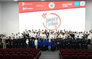 Ветеран СВО встретился с молодёжью в Махачкале 