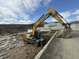 Вместо долгой дороги – учёба и спорт: в Цмуре возводят современный интернат