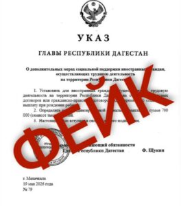 Фейковый указ от имени Щукина появился в сети