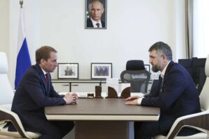 Магомед Рамазанов и Козлов обсудили экологическую ситуацию в Дагестане