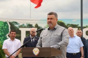 В Дагестане открыт мемориальный комплекс с бюстом офицера Руслана Примова