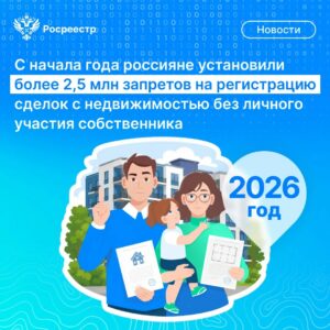 Россияне вдвое активнее стали запрещать сделки с недвижимостью без личного участия
