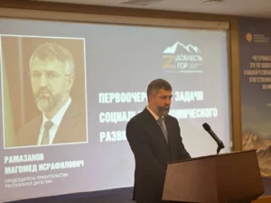 Магомед Рамазанов встретился с участниками «Доблести гор»