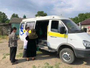 79 пожилых жителей Магарамкентского района прошли диспансеризацию благодаря мобильной бригаде